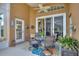 Outdoor patio with seating area, perfect for relaxing and entertaining at 220 Lewis Dr, Davenport, FL 33837