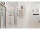 Bathroom with shower, toilet and double sinks at 220 Lewis Dr, Davenport, FL 33837