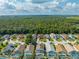 Aerial view showing home's location within a residential community at 4384 Creekside Blvd, Kissimmee, FL 34746