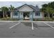 Community pool entrance with parking at 1629 Yellow Trl, Lakeland, FL 33801