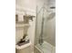 Clean bathroom with a shower/tub combo and glass enclosure at 5245 W Irlo Bronson Memorial Hwy # 234, Kissimmee, FL 34746