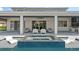 Custom designed spa with built in seating at 15620 Panther Lake Dr, Winter Garden, FL 34787