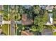 Aerial view showcasing home's location and surrounding neighborhood at 3722 Paige St, Port Orange, FL 32129