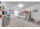 bedroom with bunk beds, ample storage and playful decor at 4222 Paragraph Dr, Kissimmee, FL 34746