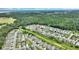 Aerial view showcasing home's location in a serene community at 405 High Vista Dr, Davenport, FL 33837