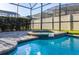 Enjoy this luxurious spa and pool area at 9032 Flamingo Key Way, Kissimmee, FL 34747