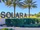 Solara community entrance sign at 9032 Flamingo Key Way, Kissimmee, FL 34747