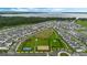 Aerial view of community with various amenities at 6282 Lakepine St, St Cloud, FL 34771