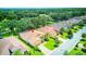 Aerial view of a single Gathering home in a golf course community at 316 Treviso Dr, Poinciana, FL 34759