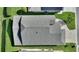 Housetop view showing gray roof and a nicely landscaped yard at 117 Ridge View Dr, Davenport, FL 33837