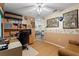 Functional home office with ample workspace and storage at 117 Ridge View Dr, Davenport, FL 33837