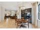 Kitchen breakfast nook with table and chairs at 203 Escondido Ct, Poinciana, FL 34759