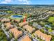 Aerial view showcasing building location and surrounding amenities at 7671 Comrow St # 202, Kissimmee, FL 34747