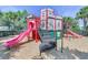 Castle-themed playground with slides and climbing features at 7671 Comrow St # 202, Kissimmee, FL 34747