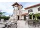 Relaxing pool area with lounge chairs and fire pit at 10091 Austrina Oak Loop, Winter Garden, FL 34787