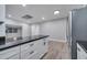 Modern kitchen with island and stainless steel appliances at 1318 Terre Cia Ave, Orlando, FL 32807