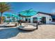 Relaxing poolside bar with comfortable seating at 9047 Rhodes St, Kissimmee, FL 34747