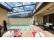 Private pool and patio area with plenty of space for relaxation and entertainment at 9047 Rhodes St, Kissimmee, FL 34747