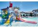 Fun water features for , including a small slide at 9047 Rhodes St, Kissimmee, FL 34747