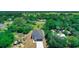 Aerial view of new construction home on a wooded lot at 48 Atlantic Ave, Babson Park, FL 33827