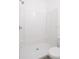 Clean and spacious shower with white tile at 48 Atlantic Ave, Babson Park, FL 33827