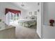 Large main bedroom with pool view and sliding door access at 7959 Magnolia Bend Ct, Kissimmee, FL 34747