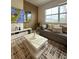 Modern living room with sectional sofa and accent wall at 718 Longboat Dr, Davenport, FL 33896