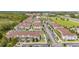 Aerial view of townhouse community and surrounding area at 8968 Silver Pl, Kissimmee, FL 34747