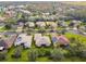 Aerial view of a community with houses, streets, and lush greenery at 227 Verona Dr, Poinciana, FL 34759