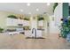 Spacious kitchen with white cabinets, ample counter space, and modern appliances at 227 Verona Dr, Poinciana, FL 34759