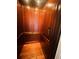 Elegant wood-paneled elevator with hardwood floors at 1980 Poblado Ct, Kissimmee, FL 34744