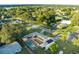 Aerial view of house, showcasing large lot and neighborhood at 1500 8Th Se St, Winter Haven, FL 33880