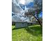 Rear view of new construction home with gray siding at 1339 Tallahassee Ct, Kissimmee, FL 34759