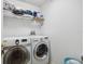 Laundry room with washer and dryer hookups at 2771 Cedaridge Cir, Clermont, FL 34711