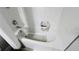 Simple bathroom with a shower/tub combo, and neutral color palette at 13706 Werrington Dr, Winter Garden, FL 34787