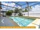 Private screened-in pool area at 443 Corvina Dr, Davenport, FL 33897