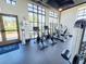 Modern fitness center with spin bikes and cardio equipment at 1612 Herrons Green Path, Kissimmee, FL 34747