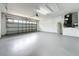 Clean and spacious garage with epoxy flooring at 744 Stonewyk Way, Kissimmee, FL 34744