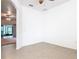 Dining room features tile flooring, neutral walls, and access to a screened patio at 722 Coronado Dr, Kissimmee, FL 34759