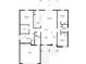 Open floor plan with 3 bedrooms, 2 baths, and a 2-car garage at 1564 Monticello St, Deltona, FL 32725
