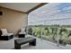 Relaxing balcony with outdoor furniture and scenic view at 3213 Brasilia Ave, Kissimmee, FL 34747