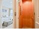 Private elevator access from the hallway at 3213 Brasilia Ave, Kissimmee, FL 34747