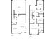 Two-story floor plan; first floor includes garage and living spaces; second floor includes bedrooms at 2917 Windmill Dr, Kissimmee, FL 34741