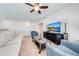 Gathering room with TV, comfy seating, and a coffee table at 4722 Sleepy Hollow Dr, Kissimmee, FL 34746