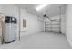 Attached garage with water heater and door to house at 4722 Sleepy Hollow Dr, Kissimmee, FL 34746