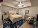 Guest bedroom with queen-size bed and relaxing atmosphere at 5300 S Atlantic Ave # 19-306, New Smyrna Beach, FL 32169
