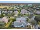 Housetop view showing the house's location in a residential area at 205 Bell Tower W Xing, Kissimmee, FL 34759