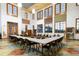 Bright art studio with large windows and tables for multiple artists at 205 Bell Tower W Xing, Kissimmee, FL 34759