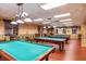 Game room with multiple billiard tables at 205 Bell Tower W Xing, Kissimmee, FL 34759