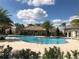 Community pool with a relaxing atmosphere at 1077 Quaker Ridge Ln, Davenport, FL 33896
